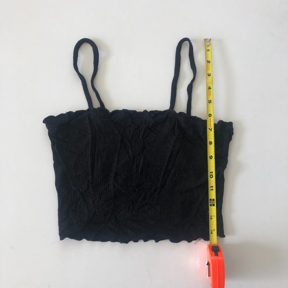 90's lettuce hem crop top - Picture 4 of 4